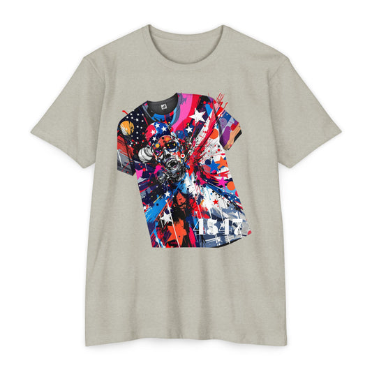 American Pride Abstract 4547 "Unisex T-Shirt"