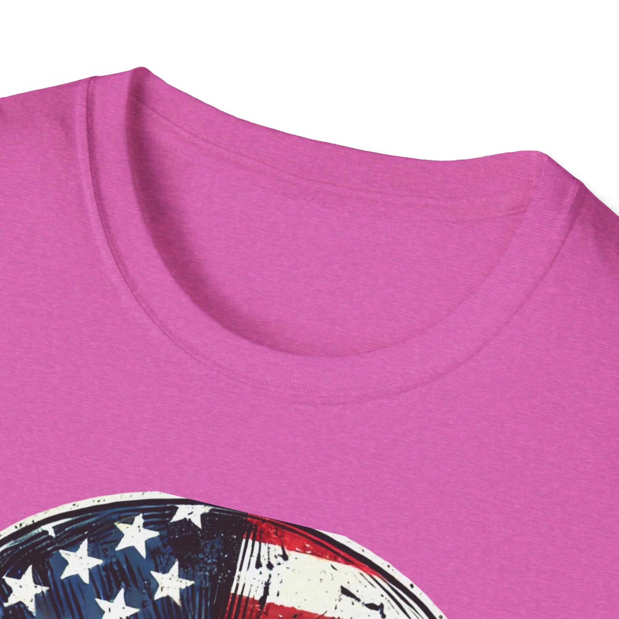 Skull wrapped in American Flag 