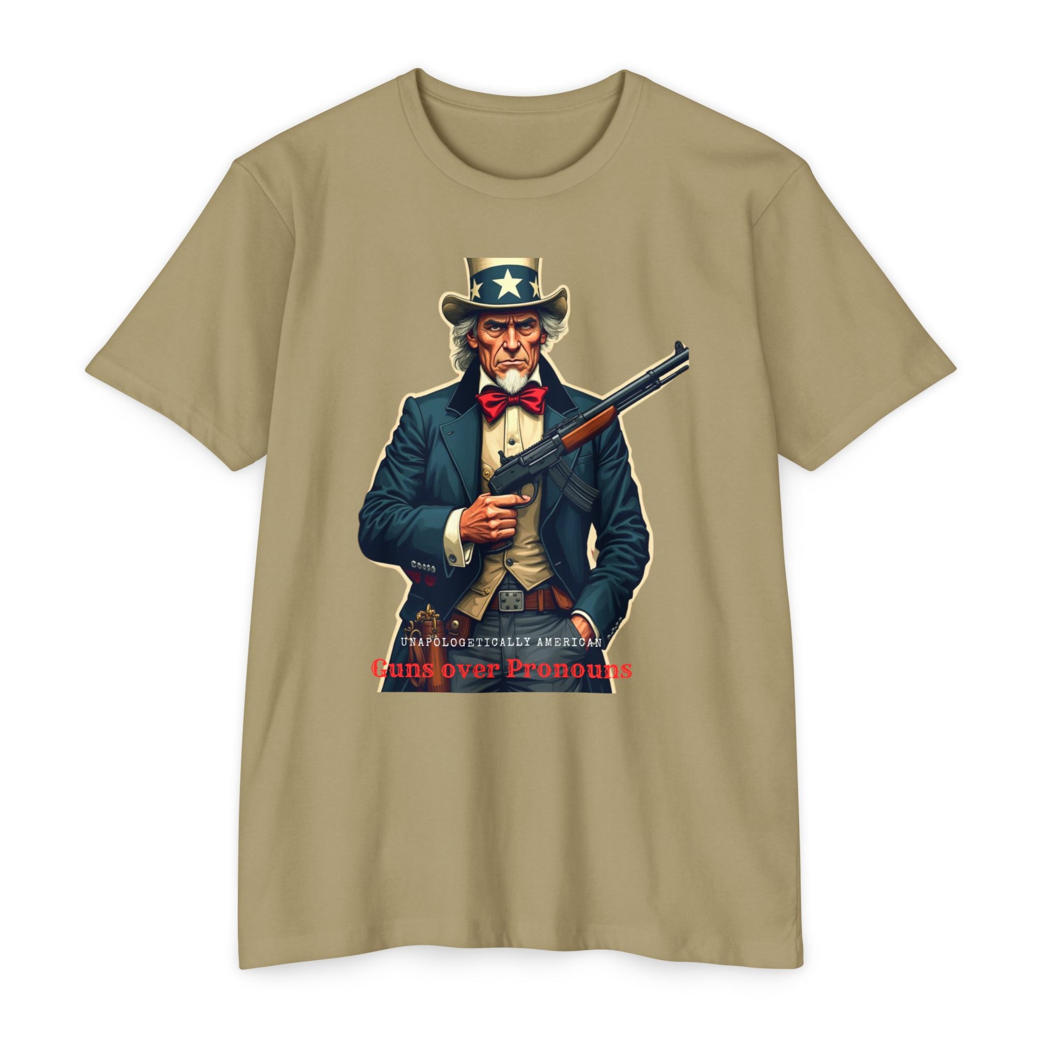 Unapologetically American - Guns over Pronouns 