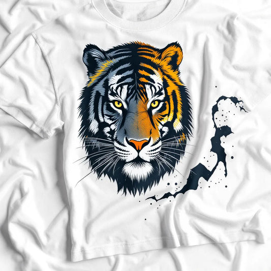 Fierce Elegance Tiger Graphic Tee